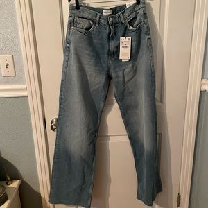 ZARA TRF Wide Leg Jeans size 29 / US 8 NWT